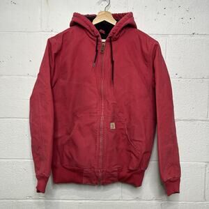 Y2K Carhartt Quilted Active Jacket “Crabapple” WJ130-624